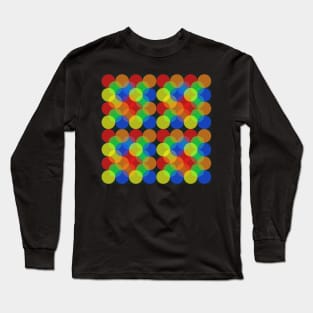 colorful abstract pattern Long Sleeve T-Shirt